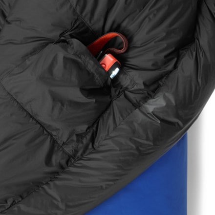 Mountain Hardwear Bishop Pass 15 WINDSTOPPER Sleeping Bag Interior pocket