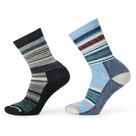Smartwool Everyday Light Cushion Crew Socks - Women's - 2 Pairs 0