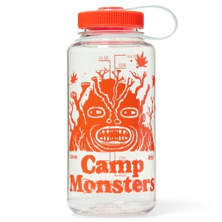 REI Co-op Nalgene Sustain Camp Monsters Wide-Mouth Water Bottle - 32 fl. oz. 0