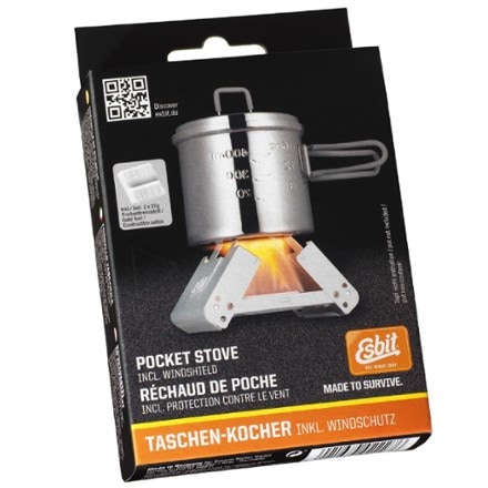 Esbit Pocket Stove with 6 x 14 g Solid Fuel Tablets 3