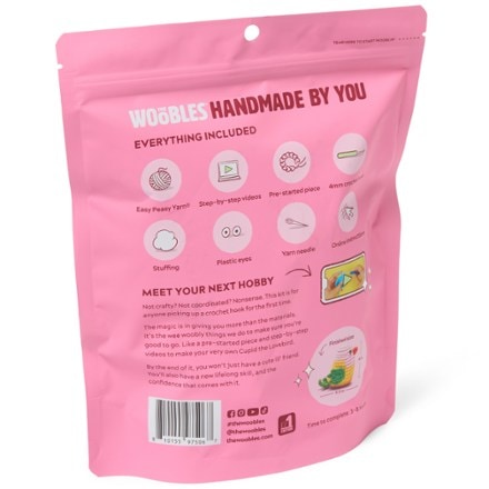 The Woobles Cupid the Lovebird Crochet Kit 3