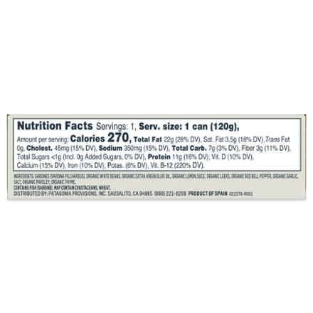 Patagonia Provisions Sardines and Beans 3