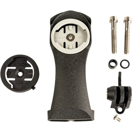 Silca Chisela Computer Mount - Standard (9-30 mm) - Garmin and Wahoo Compatible 0