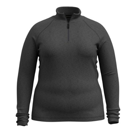 Smartwool Classic Thermal Merino Quarter-Zip Base Layer Top - Women's Plus Size