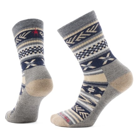 Smartwool Everyday Cozy Cabin Games Crew Socks - Women's 0