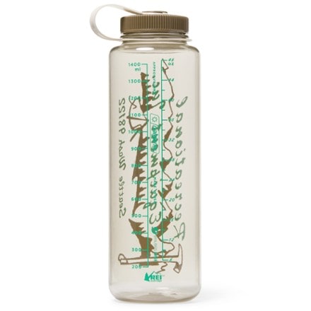 REI Co-op Nalgene Sustain Original Logo Wide-Mouth Water Bottle - 48 fl. oz. 1