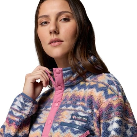 Columbia Helvetia II Cropped Half-Snap Fleece Pullover - Women's 4