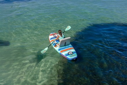 BOTE Kids' FlowRider Aero Inflatable Paddle Board with Paddle - 8' 3