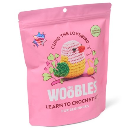The Woobles Cupid the Lovebird Crochet Kit 2