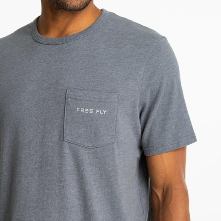 Free Fly Comfort On Pocket T-Shirt - Men's 3