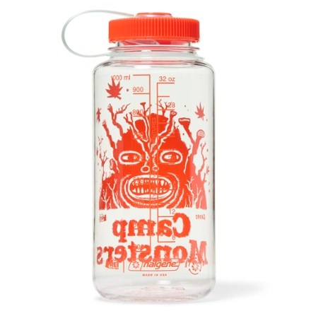 REI Co-op Nalgene Sustain Camp Monsters Wide-Mouth Water Bottle - 32 fl. oz. 1