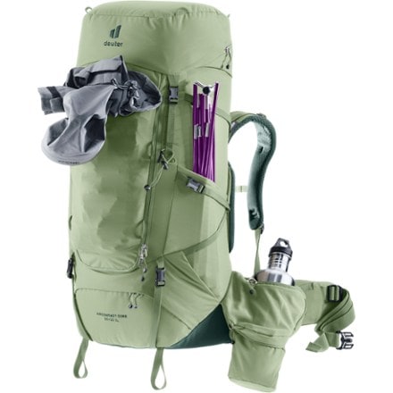 Deuter Aircontact Core 55 + 10 SL Pack - Women's 9