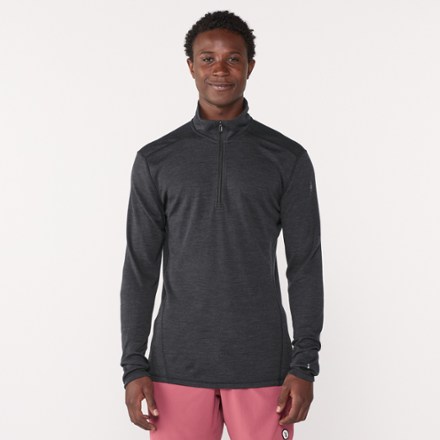 Smartwool Classic Thermal Merino Quarter-Zip Base Layer Top - Men's 1