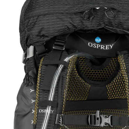 Osprey Atmos AG 65 Pack - Men's Hydration port & tube routing