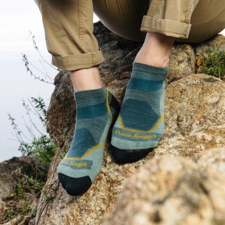 Darn Tough Light Hiker No Show Lightweight Hiking Socks - Men's 2
