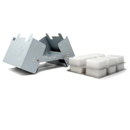 Esbit Pocket Stove with 12 x 14 g Solid Fuel Tablets 0