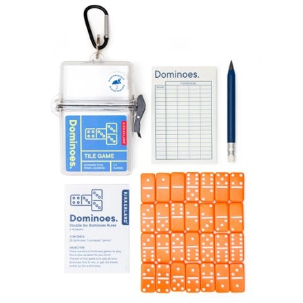 Kikkerland Dominoes Tile Game 1