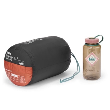 REI Co-op Trailmade 25 Sleeping Bag Stuff sack (32oz bottle not included)