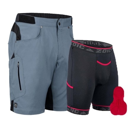 Zoic Ether 9" Bike Shorts with Essential Liner - Men's 0
