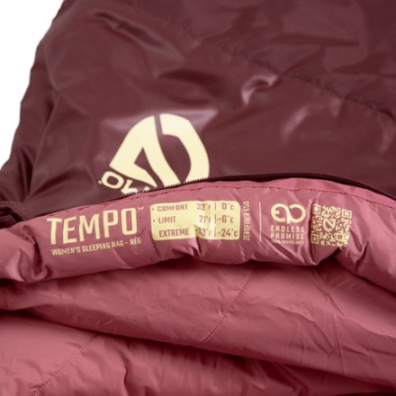 NEMO Tempo 35 Endless Promise Synthetic Sleeping Bag - Women's 10