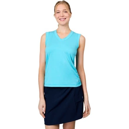 Free Country Microtech Chill V-Neck Tank Top - Women's 0
