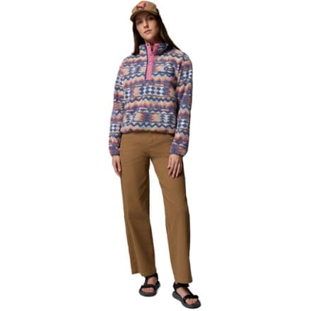 Columbia Helvetia II Cropped Half-Snap Fleece Pullover - Women's 2