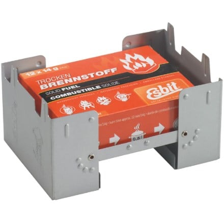Esbit Pocket Stove with 12 x 14 g Solid Fuel Tablets 1