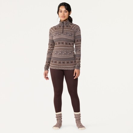 Smartwool Classic Thermal Merino Quarter-Zip Base Layer Top - Women's 3