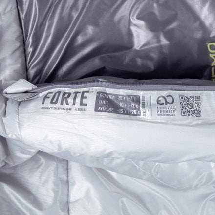 NEMO Forte 20 Endless Promise Synthetic Sleeping Bag - Women's 10