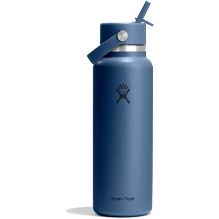 Hydro Flask Wide-Mouth Vacuum Water Bottle with Flex Straw Cap - 40 fl. oz. 0