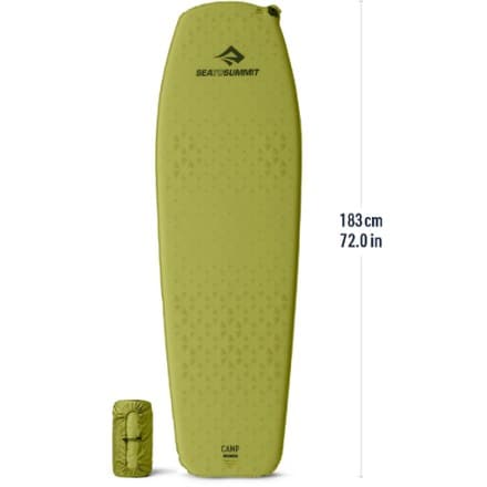 Sea to Summit Camp Self-Inflating Sleeping Pad Regular Mummy size