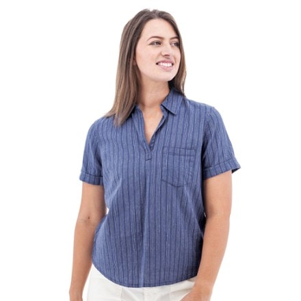Aventura Breezy Popover Camp Shirt - Women's 0