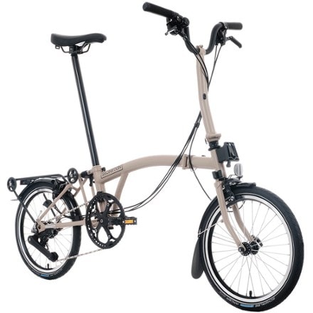 Brompton C Line 4-Speed Mid Handlebar Bike with Rack 3