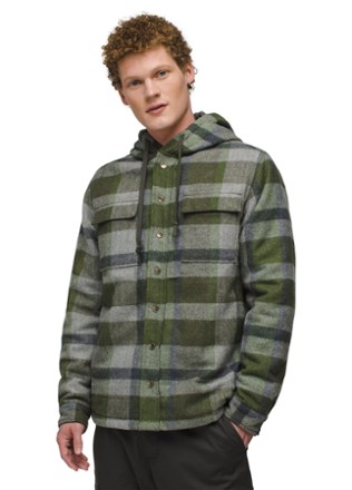 Asgard Hooded Flannel Shirt Jacket - Men's