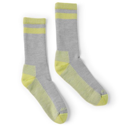 Merino Wool Lightweight Retro Hiking Crew Socks