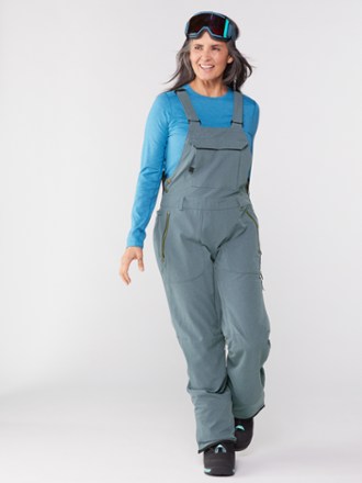 Black Magic Bib Snow Pants - Women's