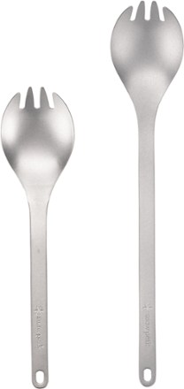 Titanium Spork - Long