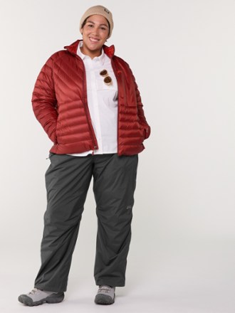 Rainier Full-Zip Rain Pants - Women's Plus Sizes