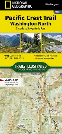 Pacific Crest Trail Topographic Map Guide: Washington North