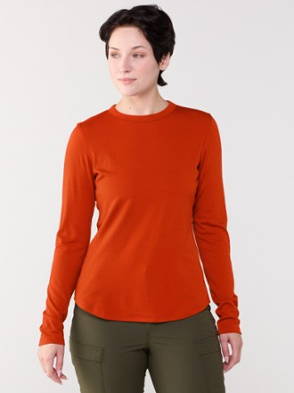 Heavyweight Merino Long-Sleeve Base Layer Crew Top - Women's