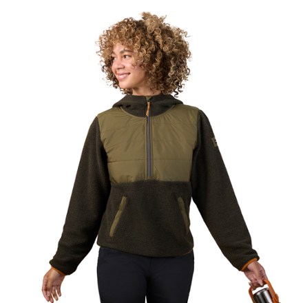 Wooly Bird Fleece Half-Zip Jacket - Women's