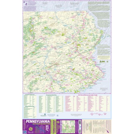 Pennsylvania Outdoor Recreation Map