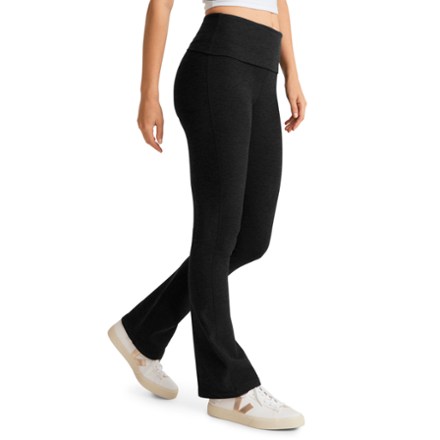 Spacedye Foldover Bootcut Pants - Women's