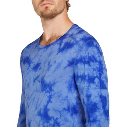 Merino 200 Oasis Long-Sleeve Cloud Dye Base Layer Crew T-Shirt - Men's