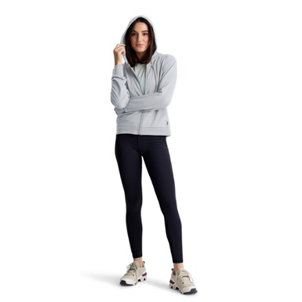 Lightweight Fleece Zip Hoodie - Women's