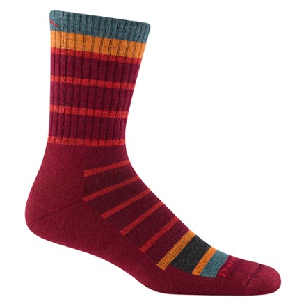 Via Ferrata Micro Crew Midweight Hiking Socks - Men's