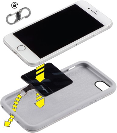 Hitch Phone Anchor + Stretch Strap