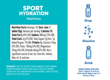 Sport Hydration Tablets - 10 Servings