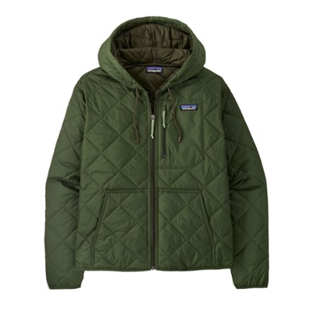 Diamond Quilted Bomber Insulated Hoodie - Women's