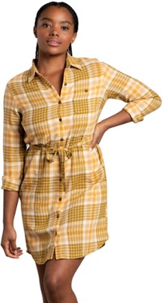 Re-Form Flannel Shirt Dress